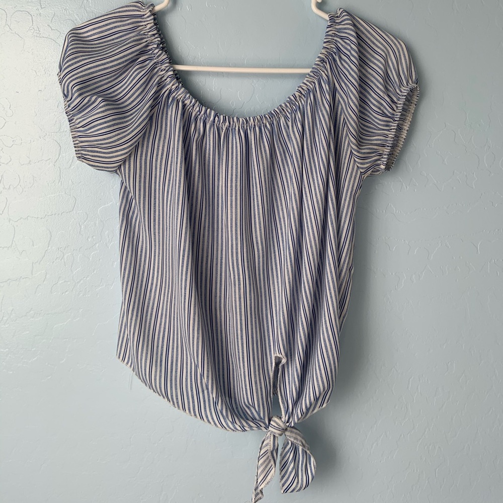Off the shoulder blouse